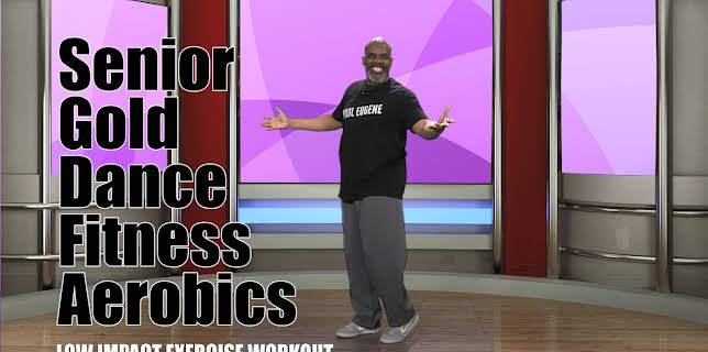 Senior Gold Dance Fitness Aerobics