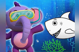 Kent The Elephant: Painting Under Water Animals