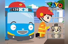 Tayo & The Animal Rescue: The Raccoon's Head Is Stuck