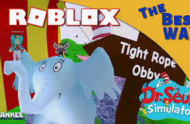 Wild's Best Way by Tankee: Don't Fall | Dr Seuss Tight Rope Obby| Wild's Best Way #9