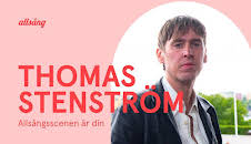 Allsångsscenen är din - Thomas Stenström - syntolkat
