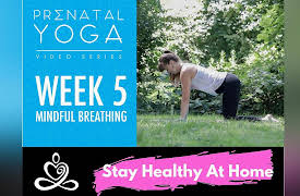 Prenatal Yoga Videos: Week 5- Prenatal Yoga Series - Mindful Breathing