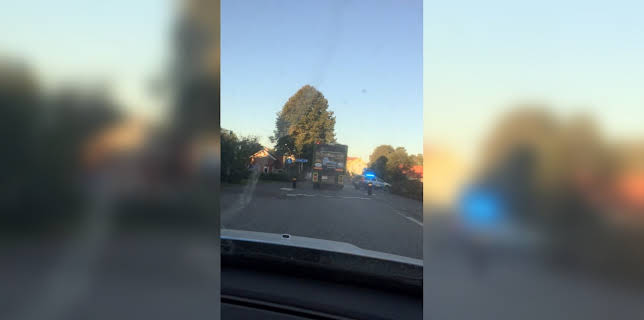 Fångat på polisens kamera