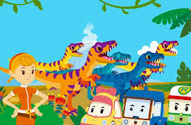 Robocar POLI Dinosaur Exploration: Velociraptor