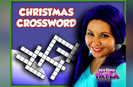 Tea Time with Tayla - Christmas Songs & Crafts: Christmas Crossword Puzzle