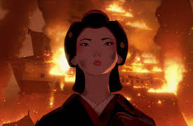 Blue Eye Samurai: The Great Fire of 1657