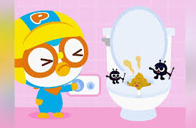 Poopy Toot Toot with Pororo!: 4. Flush Your Poo! Squeaky Clean!