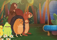 Gasta a' Ghraineag/Happy the Hoglet