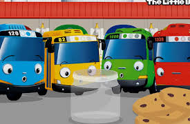 Tayo's Heavy Vehicles & Rescue Team Songs: Who took the cookie from the cookie jar?_The Little Buses