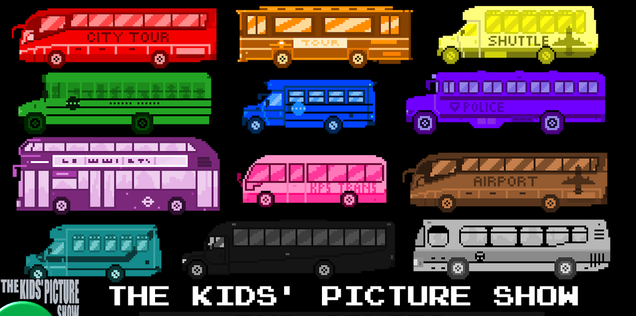 The Kids' Picture Show - Bus Colors