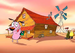 AGALLAS EL PERRO COBARDE