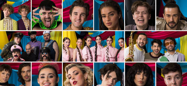 Semifinal i Eurovision - de knasigaste gobitarna