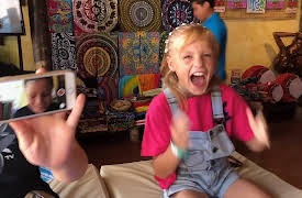 Ninja Kidz TV: Payton: Feet for Fish