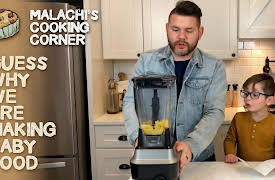 Malachi's Cooking Corner: Guess Why We Are Making Baby Food