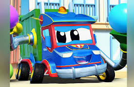 Super Truck - Carl the Transformer: Summer: Falling in the ball pit! / Rubber ducks and garbage truck! / The Racer stole chocolate / Trouble at the Farm