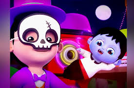 Spooky Halloween Songs & Videos for Children - Kids TV: Monster Dance Party - Bob the Train