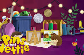 Pins and Nettie: Hedgie Painting