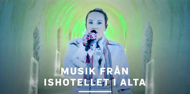 Musik från ishotellet i Alta
