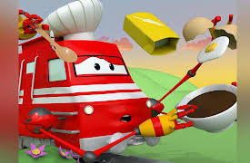 Troy in Train Town: The Chef Train / Cinema Train