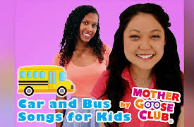 Car and Bus Songs for Kids by Mother Goose Club: The Wheels on the Bus Group Karaoke