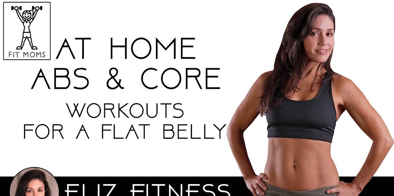 At Home Ab and Core Workout Challenge for a Flat Belly | Eliz Fitness with Fit Moms