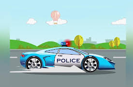 Funny Cars in the City: The Police Car