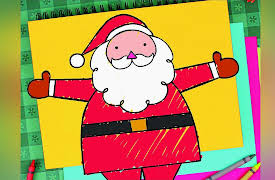 Super Simple Draw: Santa