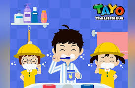 Tayo's Beep Beep Show: In the bathroom