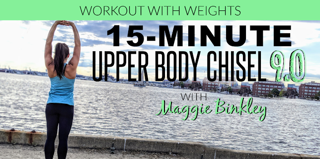 15-Minute Upper Body Chisel 9.0 Workout (with weights)