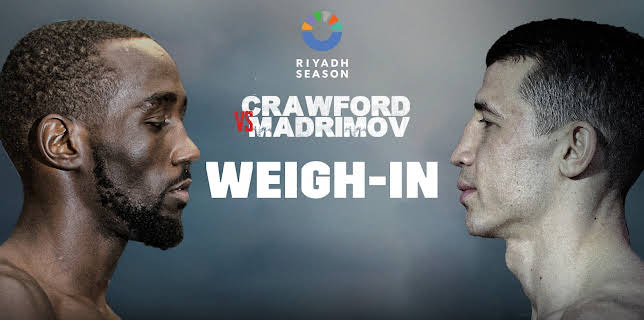 Riyadh Season Card: Crawford vs. Madrimov - Weigh-In (2024)