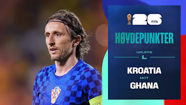 09:10: Fotball-VM 2026 Høydepunkter: Kroatia–Ghana | NRK 1 | 6/28 2026
