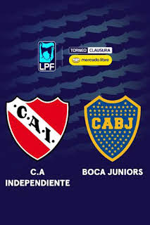 20:50: Liga Argentina. Torneo Clausura (T2026): Independiente - Boca Juniors | M. Liga de Campeones | 10/25 2026