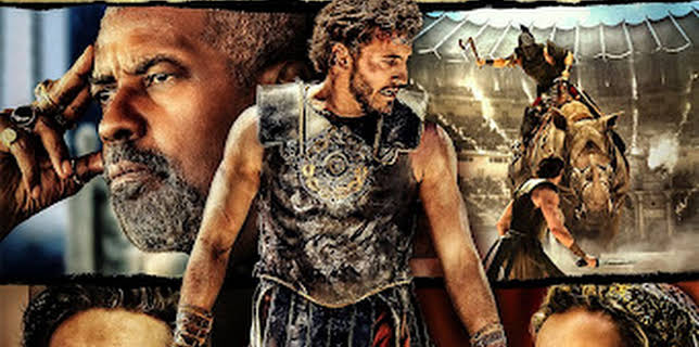 8:00 PM: Gladiator II (IMDb 6.5) | Sky Action | 11/2 2025