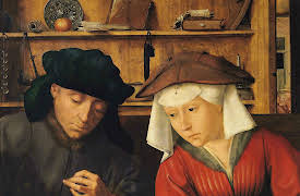 Smart Secrets Of Great Paintings: The moneylender and his wife by Quentin Metsys