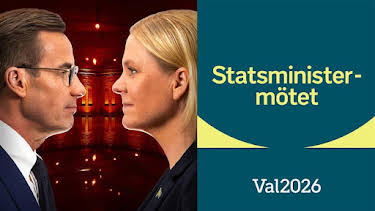 20:00: Val 2026: Statsministermötet | SVT1 | 9/9 2026