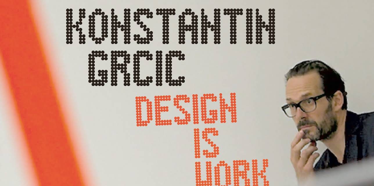 Konstantin Grcic - Design is Work (2017)