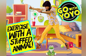 Go with YoYo!  Exercise, Yoga and Mindfulness for Kids: Workout with Your Favorite Stuffed Animal - Exercise Videos for Kids - Go with YoYo