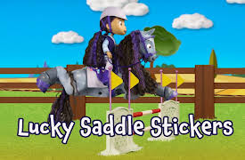 Piper's Pony Tales: Lucky Saddle Stickers
