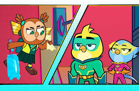 Powerbirds: 9. Föreviga dig själv / Den största uppfinnaren