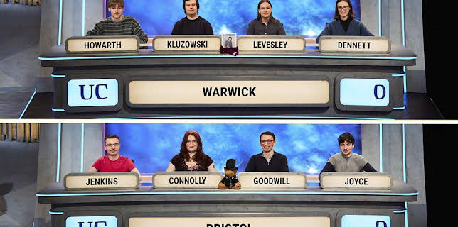 8:30 PM: University Challenge | BBC Two | 11/24 2025