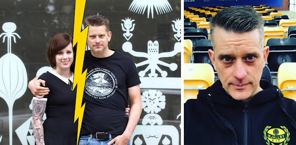 Marcus Birro skiljer sig från 15 år yngre kärleken- åker till Italien