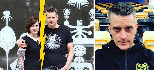 Marcus Birro skiljer sig från 15 år yngre kärleken- åker till Italien