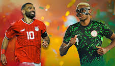 Live Football: Egypt v Nigeria
