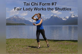 Balance & Strength Exercises for Seniors: 9 Practices with Jane Adams: Tai Chi Form #7 Fair Lady Works the Shuttles