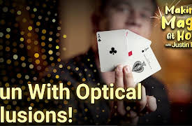 Making Magic at Home with Justin Flom: Fun With Optical Illusions!