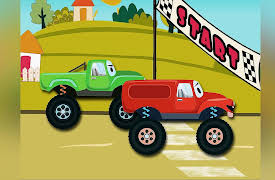 Funny Cars and City Adventures: Monster Trucks' racing