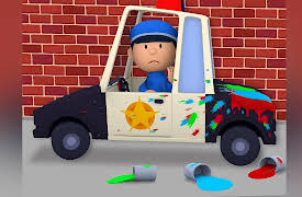 Carl's Car Wash: Officer Oona's Police Car