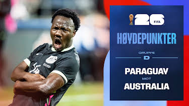 09:50: Fotball-VM 2026 Høydepunkter: Paraguay–Australia | NRK 1 | 6/26 2026