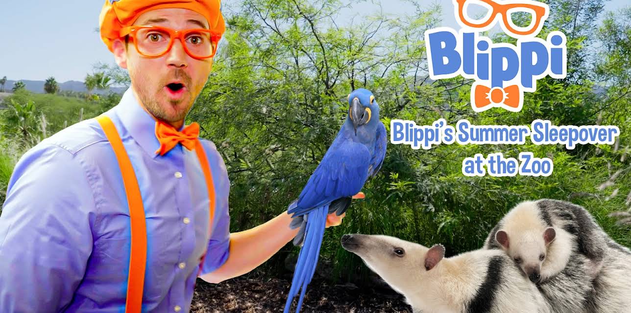 Blippi's Summer Sleepover at the Zoo