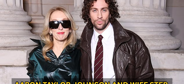 Aaron Taylor-Johnson and Wife Step Out at Paris Fashion Week